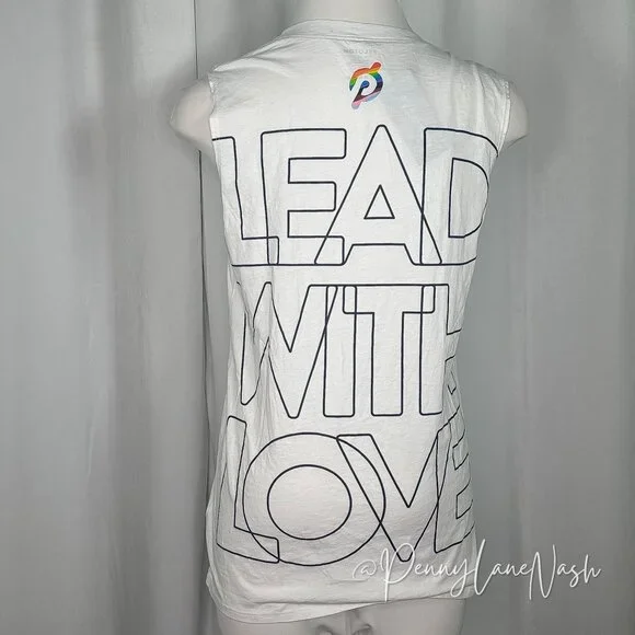 NWT Peloton Lead With Love Latitude Muscle Tank Top Unisex - Picture 9 of 10